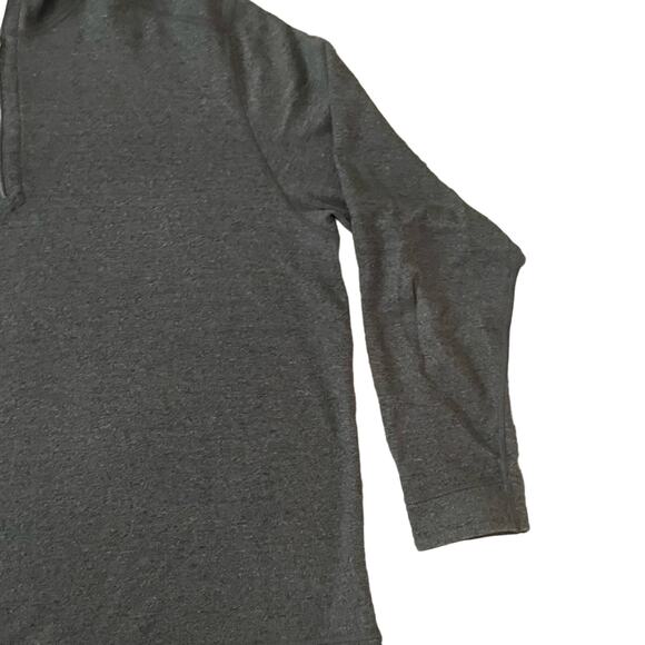 Tommy Bahama Men’s Reversible Quarter Zip Pullover Sweater Black Gray Large - Picture 7 of 12